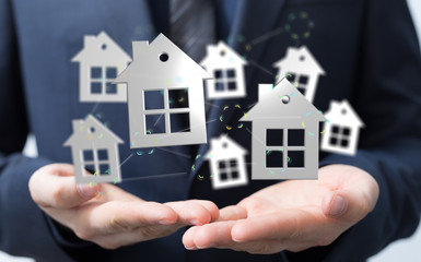 using futuristic interface of smart home automation iot