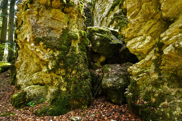 Felsenmeer bei Albstadt-Laufen, Schwäbische Alb