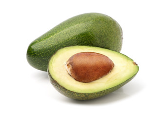 Avocado isolated on white