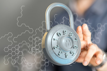 security data code digital concept