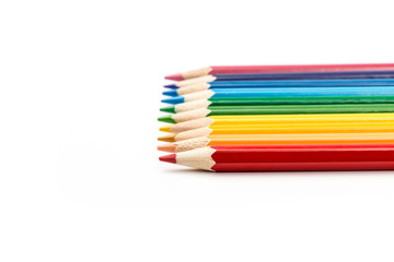 A colored pencil for drawing