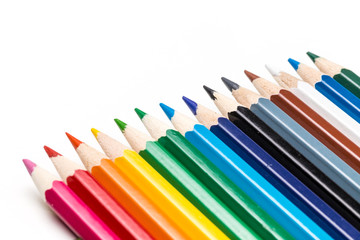 A colored pencil for drawing