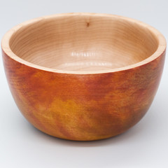 Colourful Handmade Wooden Bowl