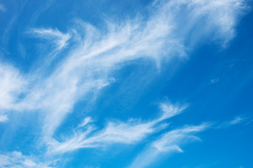 blue sky background with white clouds