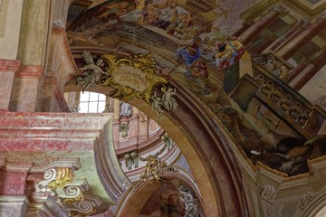 Fototapeta na wymiar Prague - détail église