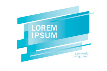 Gradient abstract blue rectangle dinamic   modern background for flash banners. Sale banner template design, transparent splash for title, text. Cold flat gradient theme. Concept for social