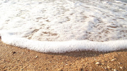 wave on the beach