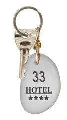 Clé d’hôtel 4 étoiles 