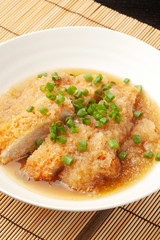 トンカツのみぞれ煮