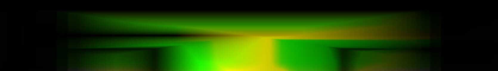 Digital Art, panoramic abstract three-dimensional objects with soft lighting, Germany