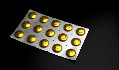 Tablets for a good mood.