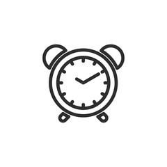 Time icon vector illustration. clock line icons vector. time symbol logo design inspiration
