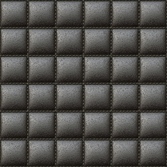 3d Seamless luxury black pattern and background
