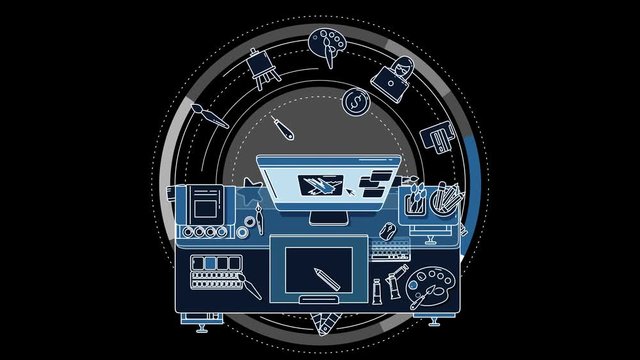 Animation illustrator to advertise your services