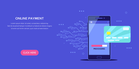 Mobile payment concept