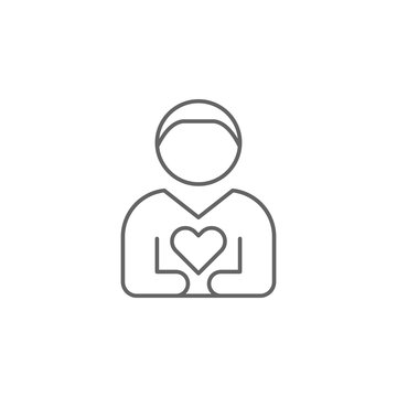 loyality friendship outline icon. Elements of friendship line icon. Signs, symbols and vectors can be used for web, logo, mobile app, UI, UX