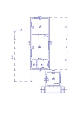 2d floor plan. Black&white floor plan. Floorplan