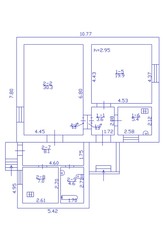 2d floor plan. Black&white floor plan. Floorplan	