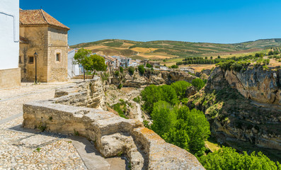 Scenic sight in Alhama de Granada, Andalusia, Spain.