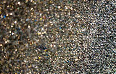 Full Frame Shot Of Golden Glitter