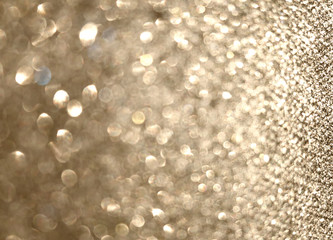 Full Frame Shot Of Golden Glitter