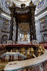 Baldaquin Rome Eglise © Patrick