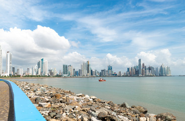 Naklejka premium Panama City by Day