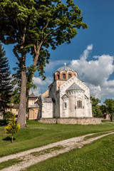 Fototapeta na wymiar The Studenica Monastery was established in the late 12th century by Stefan Nemanja, founder of the medieval Serb state, shortly after his abdication. It is the largest and richest of Serbia's Orthodox