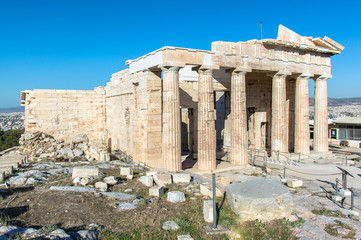 one of the temple in acropolis, athens