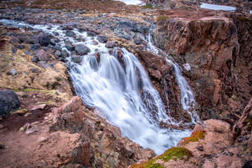 Teriberka, The North of Russia, northern waterfalls