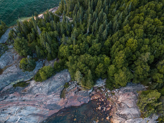 Aerial Landscape View Canada