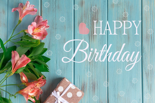 happy birthday flowers wallpapers