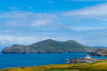 Fototapeta na wymiar Landscape Valentia Island Ireland Landschaft 