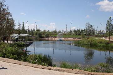 Peggy's Pond at Tulsa's Gathering Place Park