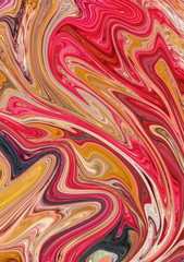 Abstract liquid background