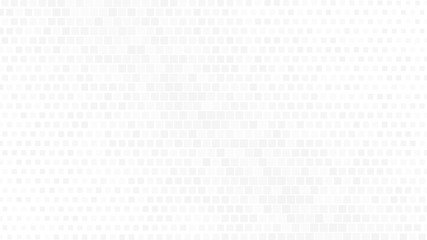 Abstract halftone gradient background of small squares, gray on white