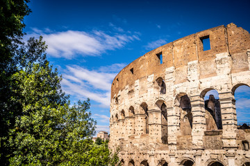 Colosseum in Rome, Italy