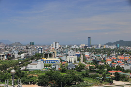 Thanh Hoa city in Vietnam