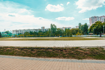 Vuzrajdane Park in Sofia Bulgaria