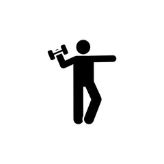 Workout, sport, sport, gym, man icon. Element of gym pictogram. Premium quality graphic design icon. Signs and symbols collection icon