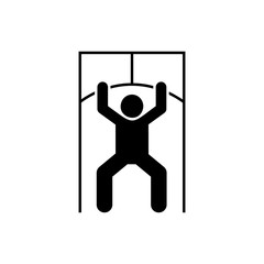 Fitness, training, man, sport, gym icon. Element of gym pictogram. Premium quality graphic design icon. Signs and symbols collection icon