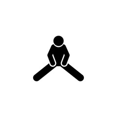 Workout, man, fitness, gym icon. Element of gym pictogram. Premium quality graphic design icon. Signs and symbols collection icon