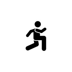 Running, man, sports, gym, exercise icon. Element of gym pictogram. Premium quality graphic design icon. Signs and symbols collection icon