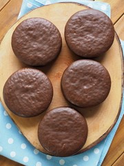 초코파이와 우유, 간식 