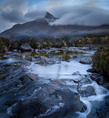 River in Mountains