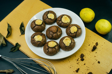 Lemon Chocolate Coockies