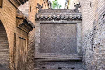 The Wangs Courtyard, Shanxi, China. The famous historical site is in Lingshi County, Jinzhong City,...