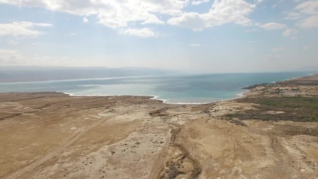 Aerial view of north part of Dead Sea. Israel. DJI-0006-01