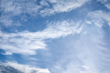 Blue sky with cloud beautiful in summer for background 