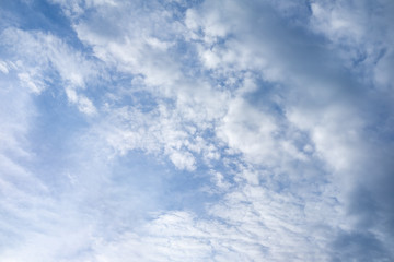 Blue sky with cloud beautiful in summer for background 